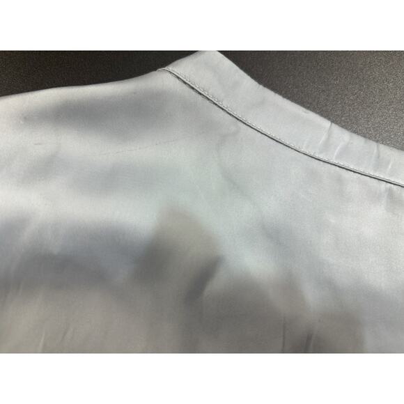 Zadig & Voltaire NWT Flaw Tigy Satin Blouse in Nuage Size Small MSRP $348 - Picture 7 of 7